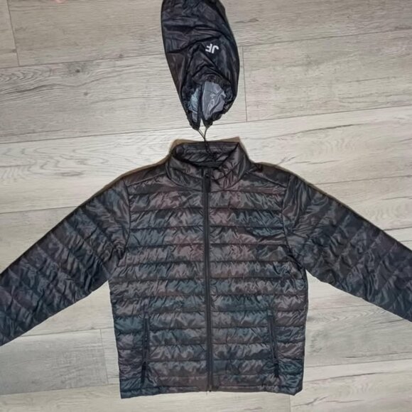 Winter Joe Fresh Lightweight Medium Puffer Jacket w/ Detachable Hood - Picture 1 of 4